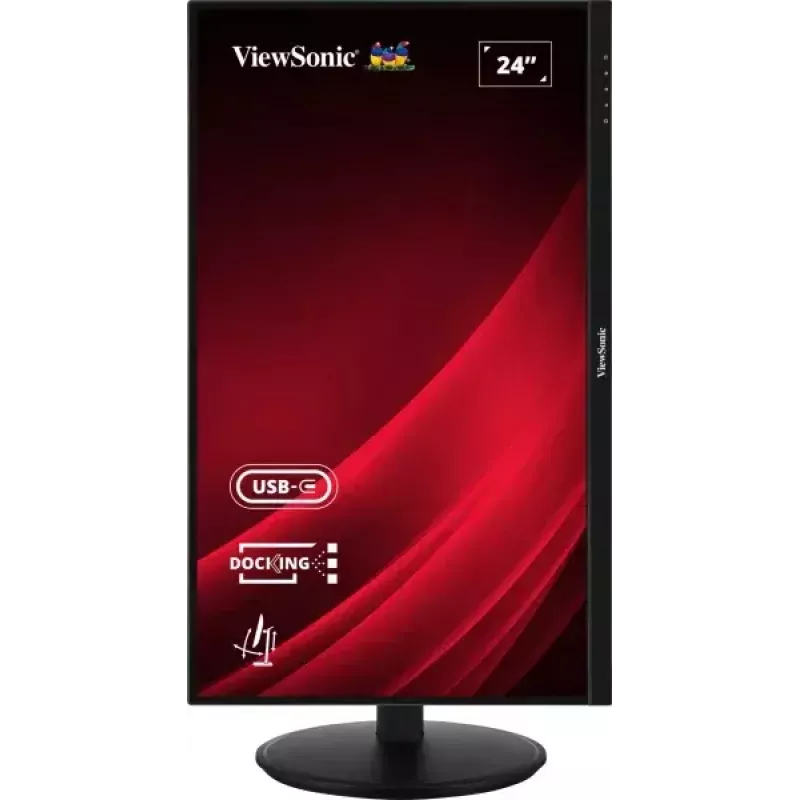 Monitor komputerowy Viewsonic VG Series VG2409U-2 60,5 cm (23,8 cala) 1920 x 1080 pikseli Full HD LED Czarny
