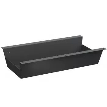 Prosta koryta kablowa Bachmann CONI COVER Czarna Stal 430x190x119 mm