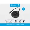 Sandberg USB3.2 Cloner Dock do NVMe M.2 SSD, Czarny, 20 Gbit/s