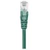 Intellinet Kabel krosowy sieciowy, kat. 6, 0,5 m, zielony, CCA, U/UTP, PVC, RJ45, pozłacane styki, bezzaczepowa wtyczka, osłona, dożywotnia gwarancja