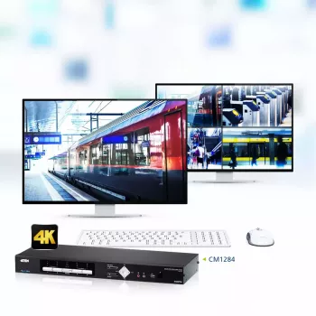 ATEN 4-Portowy USB HDMI Multi-View Przełącznik KVMP