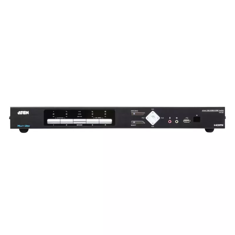 ATEN 4-Portowy USB HDMI Multi-View Przełącznik KVMP