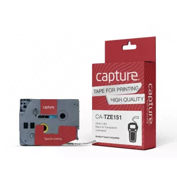Taśma do etykietowania Capture CA-TZE151 60 g 74 mm x 125 mm
