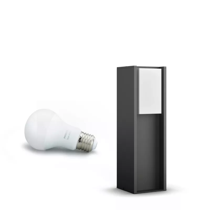 Oświetlenie słupka zewnętrznego Philips Hue biały Turaco