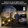 Inteligentny zewnętrzny reflektor naścienny Philips Hue biały Welcome Floodlight, LED 20,5 W, wejście 220–240 V, żarówka 24 V, czarny, 160×220×153 mm