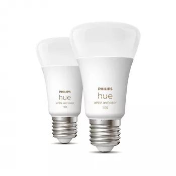 Philips Hue biały and colour ambience A60 – E27 inteligentna żarówka – 1100 (2 szt.)
