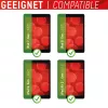 Szkło ochronne Displex Tablet Glass (9H) do Apple iPad (7./8./9. gen.)/Air (3. gen.), ramka montażowa Eco, nietłukące, ultracienkie, niewidoczne