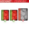 Displex Tablet Glass (9H) do Apple iPad Pro 11'' (1./2./3./4. Gen.)/Air (4./5. Gen.), ramka montażowa Eco, nietłukące się, ultracienkie, niewidoczne