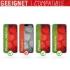 Displex Smart Glass (9H) do Apple iPhone 13/13 Pro/14/16e/17e, naklejki montażowe, nietłukące się