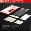 Displex Smart Glass (9H) do Apple iPhone 13/13 Pro/14/16e/17e, naklejki montażowe, nietłukące się