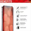 Displex Smart Glass (9H) dla Apple iPhone 14 Pro Max, naklejki montażowe, nietłukące, ultracienkie, niewidoczne