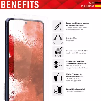 Displex Smart Glass (9H) do Samsung Galaxy A52/A52(s) 5G/A53 5G, naklejka montażowa, niezniszczalne, ultracienkie, niewidoczne