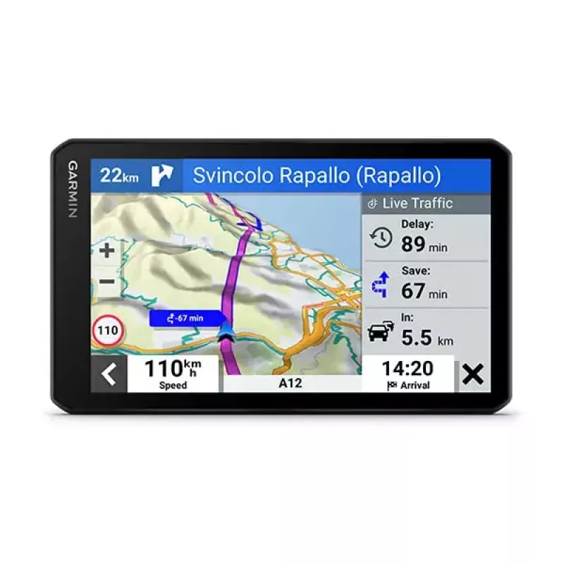 Nawigacja Garmin DriveCam 76, przenośna/stacjonarna, 17,6 cm, TFT, ekran dotykowy