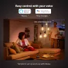 Inteligentna żarówka Philips ST64 Edison E27 Bluetooth/Zigbee, 7 W, przezroczysta, 60×135 mm