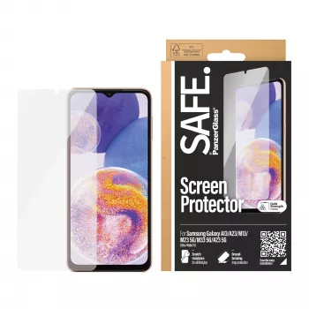 PanzerGlass SAFE. by ® Szkło hartowane Samsung Galaxy A13 | A23 | M13 | M23 5G | M33 5G | A23 5G | Ultra-Wide Fit