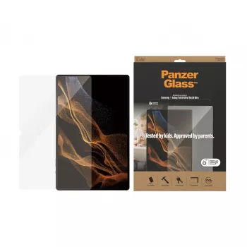 PanzerGlass ® Ochrona ekranu Samsung Galaxy Tab S8 Ultra | S9 Ultra | Ultra-Wide Fit