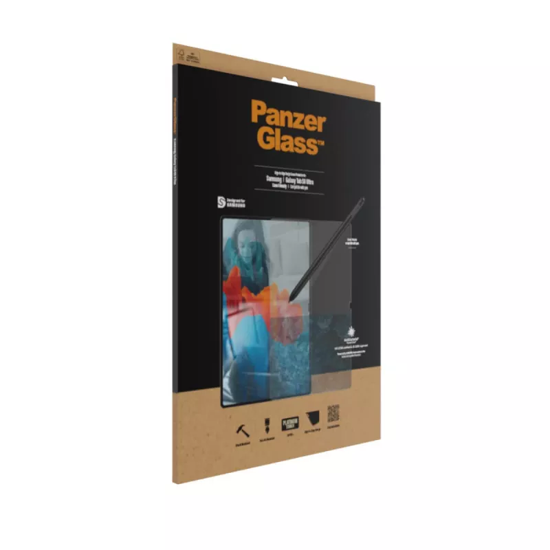 PanzerGlass ® Ochrona ekranu Samsung Galaxy Tab S8 Ultra | S9 Ultra | Ultra-Wide Fit