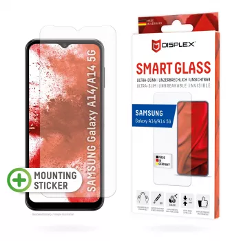 Displex Smart Glass (9H) do Samsung Galaxy A34 5G, naklejka montażowa, nietłukąca, ultracienka, niewidoczna