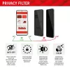 Displex Privacy Screen Protector (10H) do Apple iPhone 15/15 Pro, ramka montażowa Eco, filtr prywatności