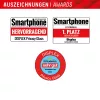 Displex Privacy Screen Protector (10H) do Apple iPhone 15/15 Pro, ramka montażowa Eco, filtr prywatności