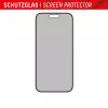 Displex Privacy Screen Protector (10H) do Apple iPhone 15/15 Pro, ramka montażowa Eco, filtr prywatności