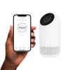 Oczyszczacz powietrza Hombli Smart Air Purifier by Avanca International BV, poziom hałasu 30 dB, dostępny w kolorze białym i czarnym