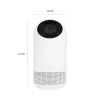 Oczyszczacz powietrza Hombli Smart Air Purifier by Avanca International BV, poziom hałasu 30 dB, dostępny w kolorze białym i czarnym