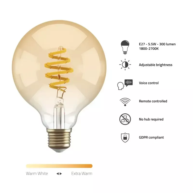 Hombli HBEB-0312 inteligentna żarówka Smart bulb Wi-Fi 5.5 W
