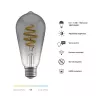 Inteligentna żarówka Avanca International BV Hombli HBEB-0211, Wi‑Fi, 5,5 W, szara, A19 (6,1×14,2 cm)