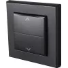 Osłona włącznika elektrycznego Homematic IP 156171A0, szara, 86×86×16 mm