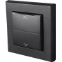 Osłona włącznika elektrycznego Homematic IP 156171A0, szara, 86×86×16 mm