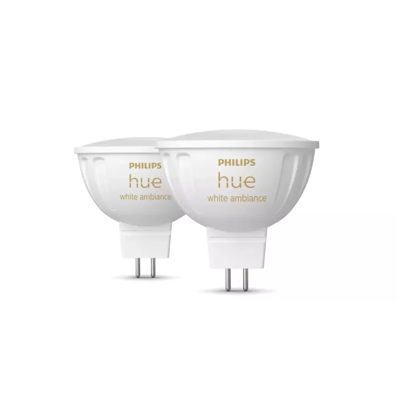 Inteligentny punkt świetlny Philips Hue biały ambience MR16, GU53, 5,1 W, Bluetooth/Zigbee