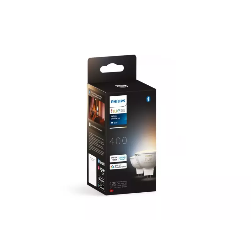 Inteligentny punkt świetlny Philips Hue biały ambience MR16, GU53, 5,1 W, Bluetooth/Zigbee