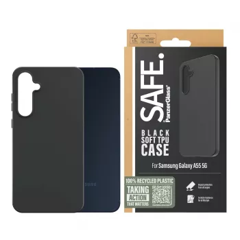 PanzerGlass SAFE. by ® TPU etui Samsung Galaxy A55 5G | Czarny