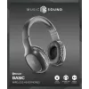 Bezprzewodowy zestaw słuchawkowy nauszny Music Sound Basic Bluetooth z pilotem i mikrofonem