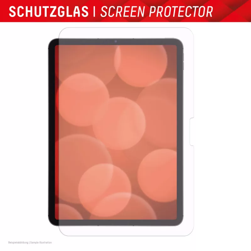 Displex Tablet Glass (9H) do Apple iPad Pro 11'' (2025/2024), ekologiczna ramka montażowa, nietłukąca, ultracienka, niewidoczna