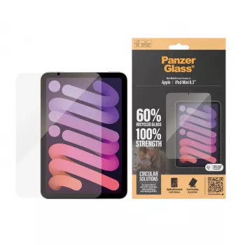 PanzerGlass ® Folia ochronna iPad Mini 8.3'' (2021, 2024) | Ultra-Wide Fit