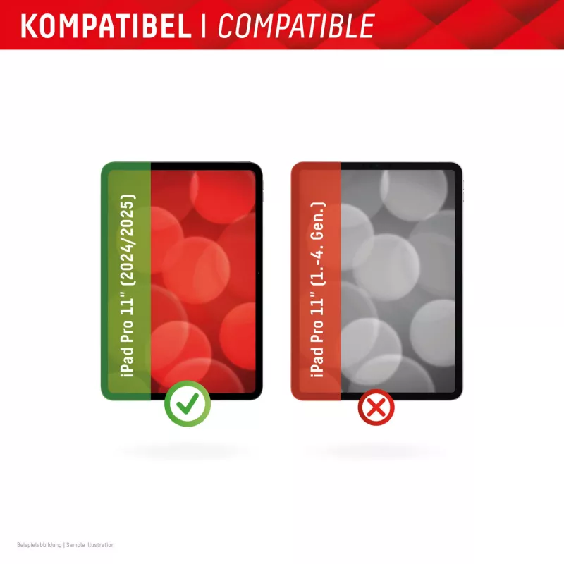 Displex TABLET PRIVACY SAFE odłączany filtr prywatyzujący 2-kierunkowy do iPad Pro 11'' (2025/2024)