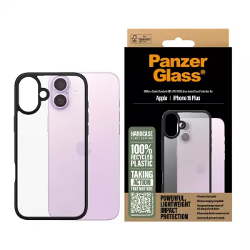 Cover PanzerGlass HardCase Czarny iPhone '24 6.7 inch Transparent