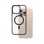 PanzerGlass ® HardCase Transparent z czarnym MagSafe i ramką iPhone 16 Pro Max