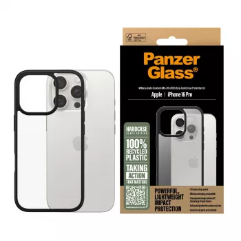 Cover PanzerGlass HardCase Transparent w. biały MagSafe iPhone 16 Plus