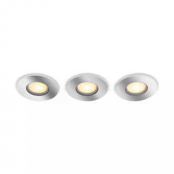 Lampa wpuszczana Philips Hue biały Ambiance Adore 3x350 lm, ściemnialna, regulowana biel