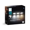 Lampa wpuszczana Philips Hue biały Ambiance Adore 3x350 lm, ściemnialna, regulowana biel
