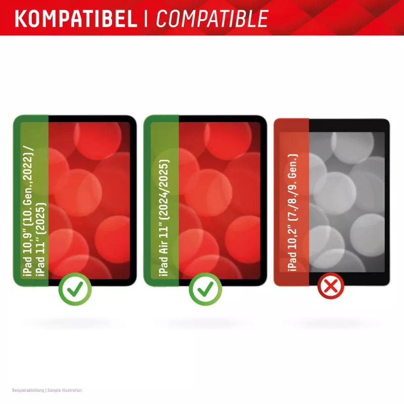 Displex TABLET PRIVACY SAFE zdejmowany dwukierunkowy filtr prywatyzujący do iPad 10,9 cala (10.)/11 cali (2025)/Air 11 cali (2024/2025)