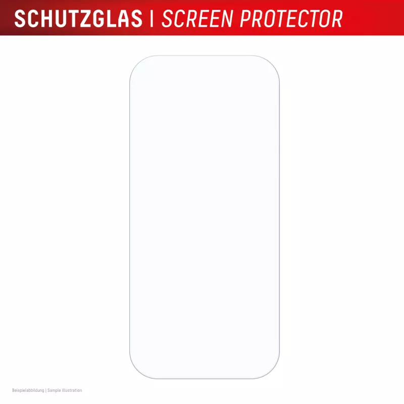 Displex Smart Glass (9H) do Apple iPhone 16 Pro, naklejka montażowa, nietłukące się