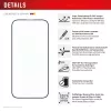 Displex Premium Anti-Reflex Screen Protector (antyrefleksyjna pełna osłona, 10H) do Apple iPhone 16 Pro Max, Eko Rama Montażowa, Pełna Osłona