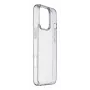 Cellularline Clear Strong - iPhone 16 Pro Twarde etui z gumowymi krawędziami