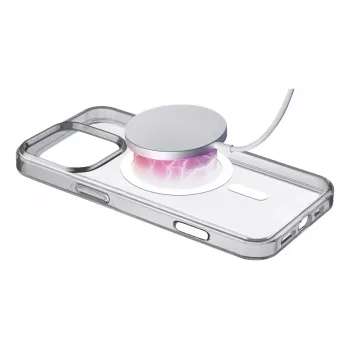 Cellularline Gloss Mag - etui magnetyczne do iPhone 16 Pro Max do ładowania i mocowania do ładowarki MagSafe