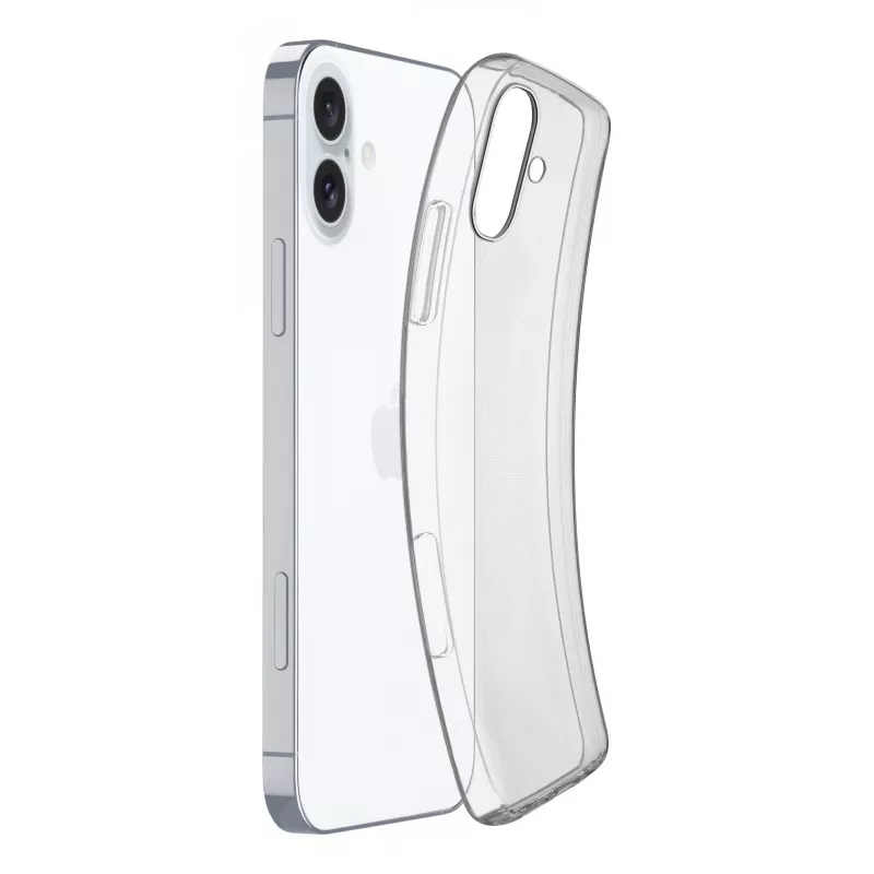 Etui Cellularline FINECIPH16T przezroczyste na iPhone 16 15,5 cm