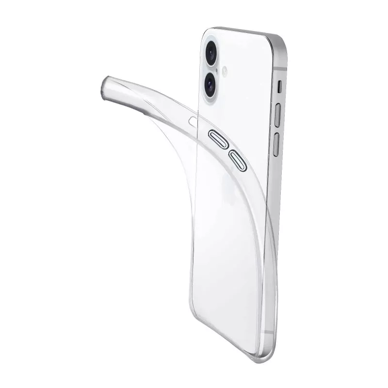 Etui Cellularline FINECIPH16T przezroczyste na iPhone 16 15,5 cm